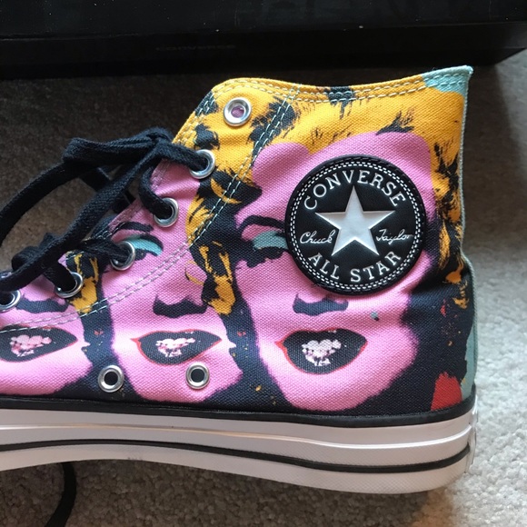 converse andy warhol marilyn monroe